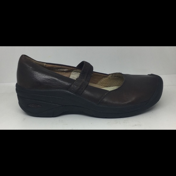 Keen Womens Moc Toe Mules Loafers Shoes Brown Sz 7 - Picture 1 of 8